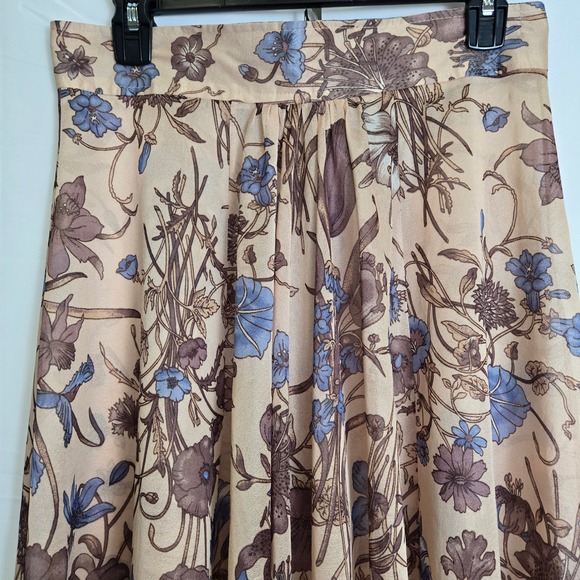Vintage Semi-Sheer Floral Skirt, Women's Size Medium/10‎ - Picture 2 of 9